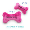 Beach Dog Pink Bone Toy - Image 2