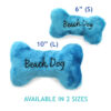 Beach Dog Blue Bone Toy - Image 2